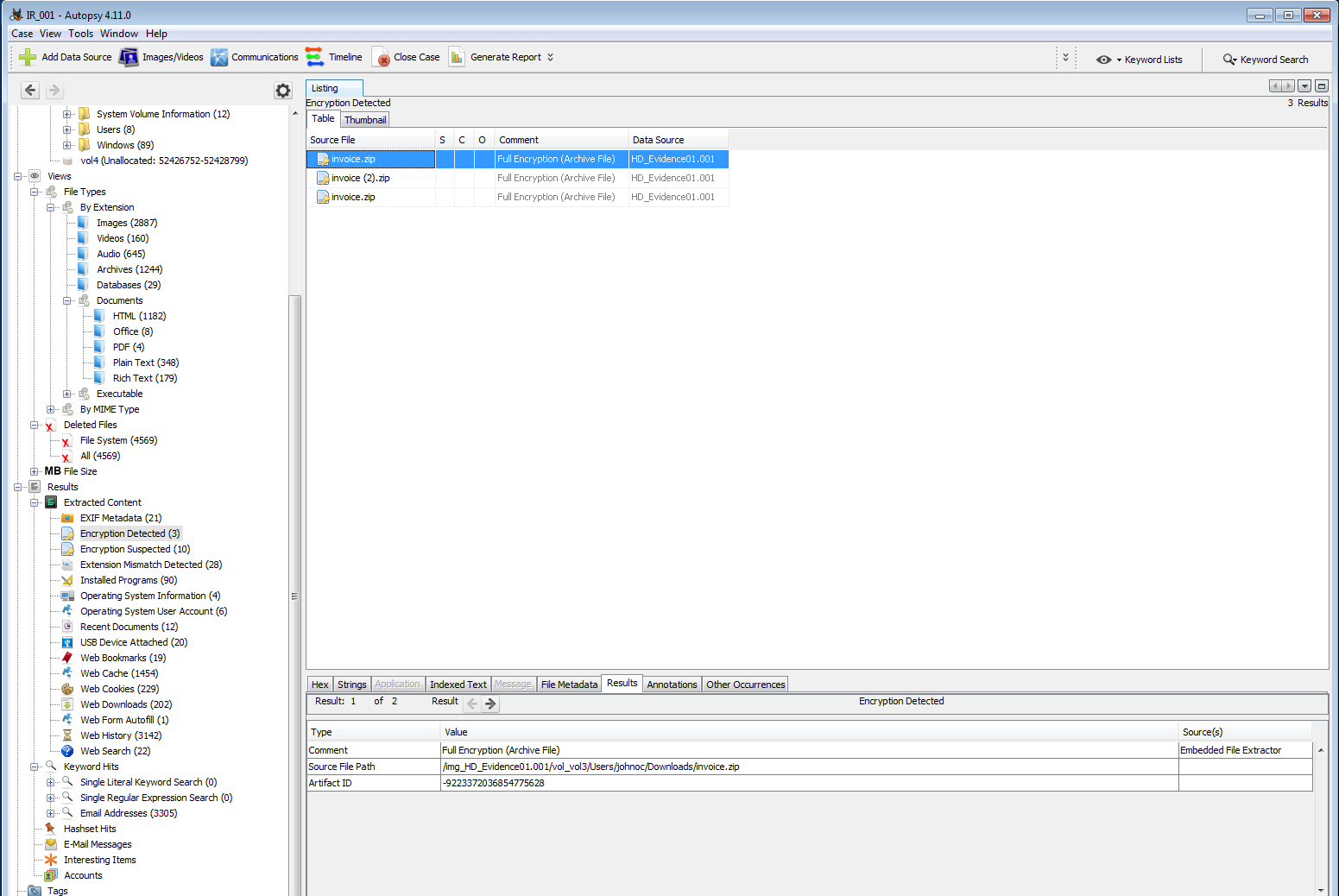 Identifiez les artefacts Windows d'intérêt pour l'investigation Menez